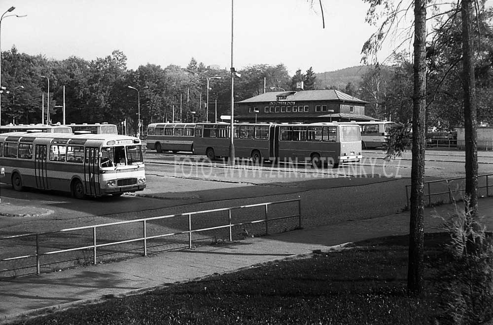 1950 a další - autobusové nádraží - ÚAN