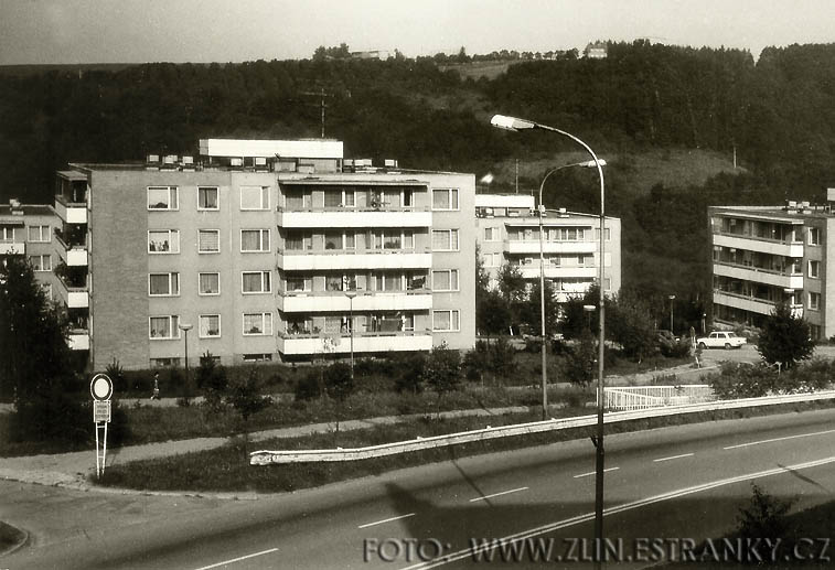 1972-80 - Jižní svahy - křižovatka tř. SNB a Družstevní ul.