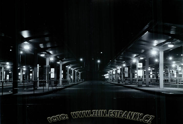 1984-1988 - Trávník - autobusové nádraží
