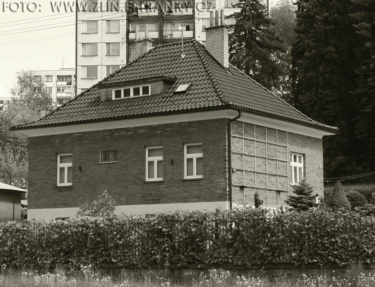 1940 - domek rodičů manželky Vojtěcha Bati.