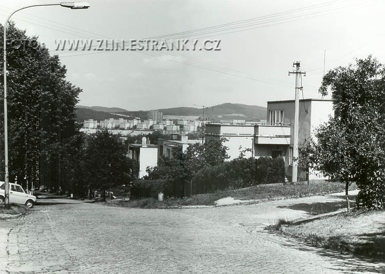1972-80 - Jižní svahy - pohled z Prlovské ulice